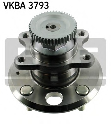 Set rulment roata VKBA 3793 SKF - Rulment roata / butuc roata Set rulment roata VKBA 3793 SKF - Rulment roata / butuc roata