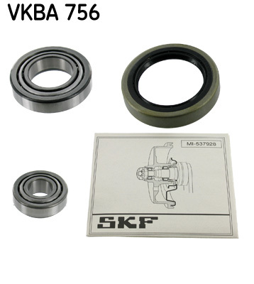 Set rulment roata VKBA 756 SKF - Rulment roata / butuc roata