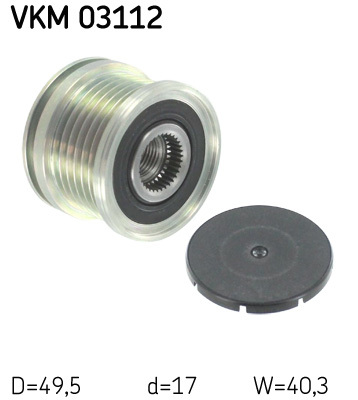 Sistem roata libera, generator VKM 03112 SKF - Componente alternator Sistem roata libera, generator VKM 03112 SKF - Componente alternator