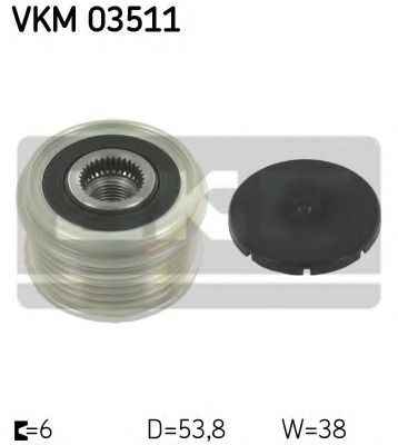 Sistem roata libera, generator VKM 03511 SKF - Componente alternator Sistem roata libera, generator VKM 03511 SKF - Componente alternator