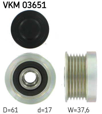 Sistem roata libera, generator VKM 03651 SKF - Generator /alternator / elemente Sistem roata libera, generator VKM 03651 SKF - Generator /alternator / elemente