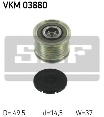 Sistem roata libera, generator VKM 03880 SKF - Componente alternator Sistem roata libera, generator VKM 03880 SKF - Componente alternator