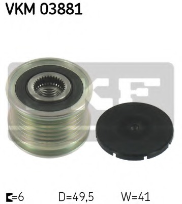 Sistem roata libera, generator VKM 03881 SKF - Componente alternator Sistem roata libera, generator VKM 03881 SKF - Componente alternator