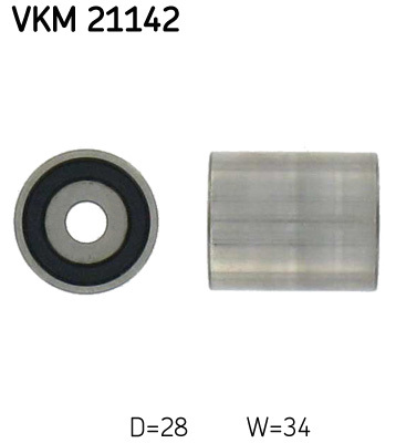 Rola ghidare/conducere, curea distributie VKM 21142 SKF - Kit distributie / curea distributie