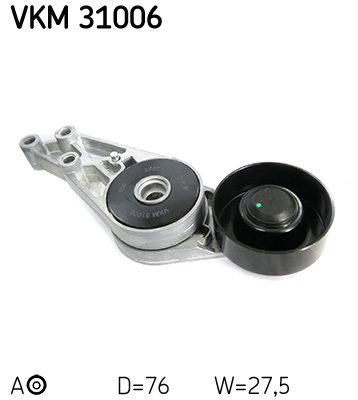 rola intinzator,curea transmisie VKM 31006 SKF - Transmisie - kit accesorii rola intinzator,curea transmisie VKM 31006 SKF - Transmisie - kit accesorii