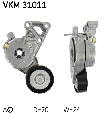 rola intinzator,curea transmisie VKM 31011 SKF - Transmisie - kit accesorii rola intinzator,curea transmisie VKM 31011 SKF - Transmisie - kit accesorii