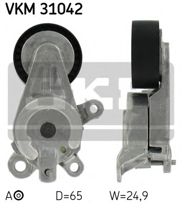 rola intinzator,curea transmisie VKM 31042 SKF - Rola intinzatoare rola intinzator,curea transmisie VKM 31042 SKF - Rola intinzatoare