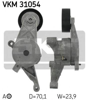 rola intinzator,curea transmisie VKM 31054 SKF - Rola intinzatoare rola intinzator,curea transmisie VKM 31054 SKF - Rola intinzatoare