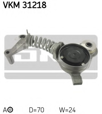 rola intinzator,curea transmisie VKM 31218 SKF - Rola intinzatoare rola intinzator,curea transmisie VKM 31218 SKF - Rola intinzatoare