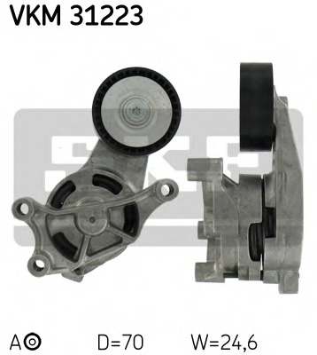 rola intinzator,curea transmisie VKM 31223 SKF - Rola intinzatoare rola intinzator,curea transmisie VKM 31223 SKF - Rola intinzatoare