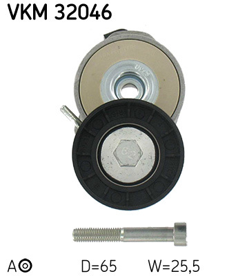 rola intinzator,curea transmisie VKM 32046 SKF - Transmisie - kit accesorii rola intinzator,curea transmisie VKM 32046 SKF - Transmisie - kit accesorii