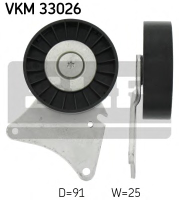 Rola ghidare/conducere, curea transmisie VKM 33026 SKF - Transmisie - kit accesorii Rola ghidare/conducere, curea transmisie VKM 33026 SKF - Transmisie - kit accesorii