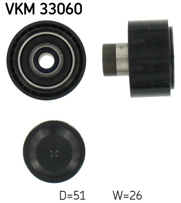 Rola ghidare/conducere, curea transmisie VKM 33060 SKF - Transmisie - kit accesorii Rola ghidare/conducere, curea transmisie VKM 33060 SKF - Transmisie - kit accesorii