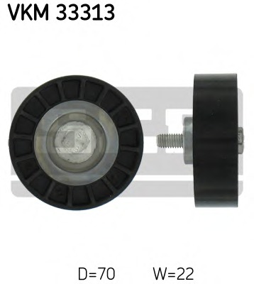 Rola ghidare/conducere, curea transmisie VKM 33313 SKF - Transmisie - kit accesorii Rola ghidare/conducere, curea transmisie VKM 33313 SKF - Transmisie - kit accesorii