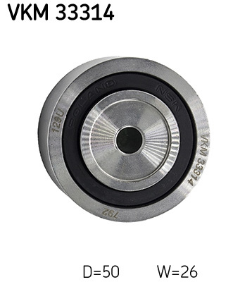 Rola ghidare/conducere, curea transmisie VKM 33314 SKF - Transmisie - kit accesorii Rola ghidare/conducere, curea transmisie VKM 33314 SKF - Transmisie - kit accesorii