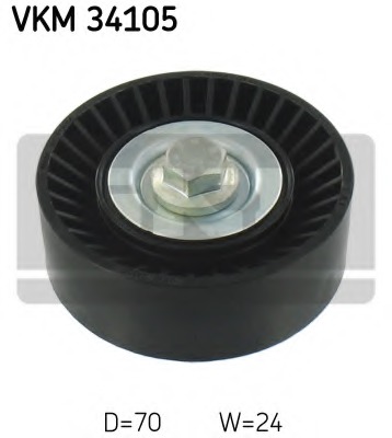 Rola ghidare/conducere, curea transmisie VKM 34105 SKF - Transmisie - kit accesorii Rola ghidare/conducere, curea transmisie VKM 34105 SKF - Transmisie - kit accesorii