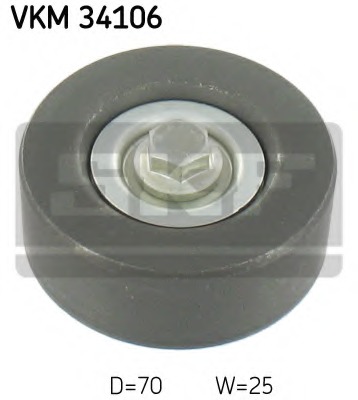 Rola ghidare/conducere, curea transmisie VKM 34106 SKF - Transmisie - kit accesorii Rola ghidare/conducere, curea transmisie VKM 34106 SKF - Transmisie - kit accesorii