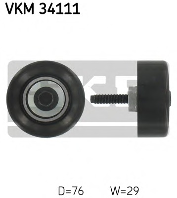 Rola ghidare/conducere, curea transmisie VKM 34111 SKF - Transmisie - kit accesorii Rola ghidare/conducere, curea transmisie VKM 34111 SKF - Transmisie - kit accesorii