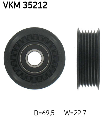 Rola ghidare/conducere, curea transmisie VKM 35212 SKF - Transmisie - kit accesorii Rola ghidare/conducere, curea transmisie VKM 35212 SKF - Transmisie - kit accesorii