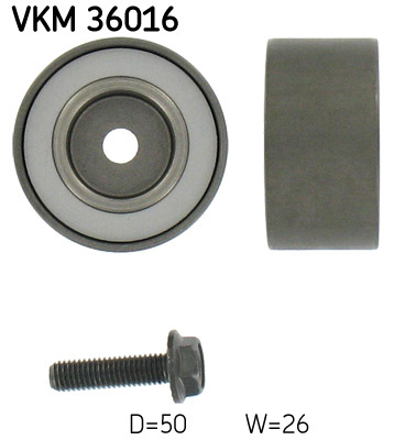 Rola ghidare/conducere, curea transmisie VKM 36016 SKF - Transmisie - kit accesorii Rola ghidare/conducere, curea transmisie VKM 36016 SKF - Transmisie - kit accesorii
