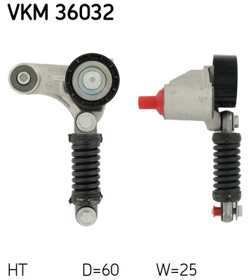 rola intinzator,curea transmisie VKM 36032 SKF - Transmisie - kit accesorii rola intinzator,curea transmisie VKM 36032 SKF - Transmisie - kit accesorii
