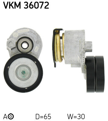 rola intinzator,curea transmisie VKM 36072 SKF - Transmisie - kit accesorii rola intinzator,curea transmisie VKM 36072 SKF - Transmisie - kit accesorii