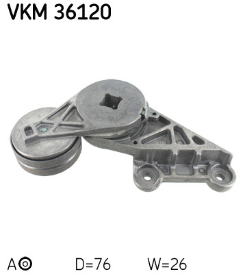 rola intinzator,curea transmisie VKM 36120 SKF - Transmisie - kit accesorii rola intinzator,curea transmisie VKM 36120 SKF - Transmisie - kit accesorii