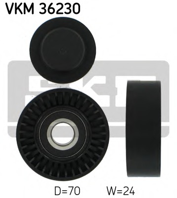 Rola ghidare/conducere, curea transmisie VKM 36230 SKF - Transmisie - kit accesorii