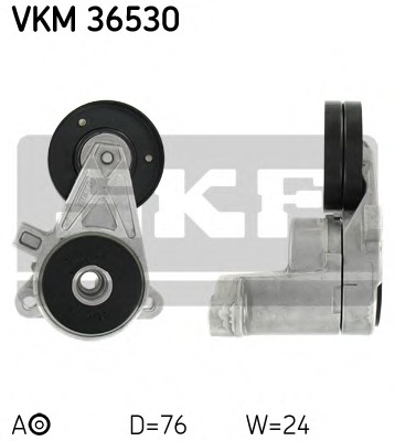 rola intinzator,curea transmisie VKM 36530 SKF - Rola intinzatoare