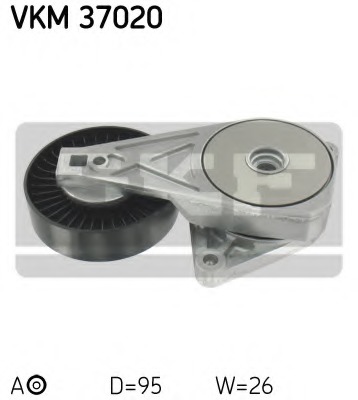 rola intinzator,curea transmisie VKM 37020 SKF - Transmisie - kit accesorii rola intinzator,curea transmisie VKM 37020 SKF - Transmisie - kit accesorii