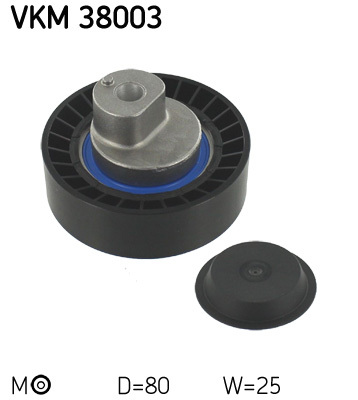 rola intinzator,curea transmisie VKM 38003 SKF - Transmisie - kit accesorii rola intinzator,curea transmisie VKM 38003 SKF - Transmisie - kit accesorii