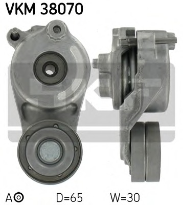 rola intinzator,curea transmisie VKM 38070 SKF - Rola intinzatoare rola intinzator,curea transmisie VKM 38070 SKF - Rola intinzatoare