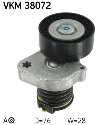 rola intinzator,curea transmisie VKM 38072 SKF - Transmisie - kit accesorii rola intinzator,curea transmisie VKM 38072 SKF - Transmisie - kit accesorii