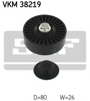Rola ghidare/conducere, curea transmisie VKM 38219 SKF - Transmisie - kit accesorii Rola ghidare/conducere, curea transmisie VKM 38219 SKF - Transmisie - kit accesorii