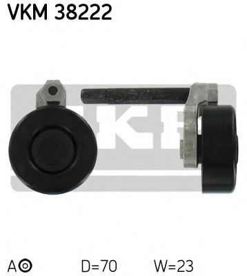 rola intinzator,curea transmisie VKM 38222 SKF - Transmisie - kit accesorii rola intinzator,curea transmisie VKM 38222 SKF - Transmisie - kit accesorii