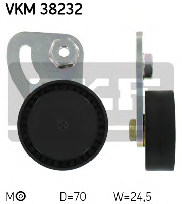 rola intinzator,curea transmisie VKM 38232 SKF - Transmisie - kit accesorii rola intinzator,curea transmisie VKM 38232 SKF - Transmisie - kit accesorii