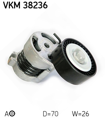 rola intinzator,curea transmisie VKM 38236 SKF - Rola intinzatoare