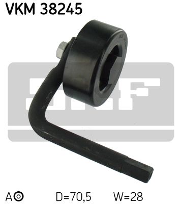 rola intinzator,curea transmisie VKM 38245 SKF - Transmisie - kit accesorii rola intinzator,curea transmisie VKM 38245 SKF - Transmisie - kit accesorii