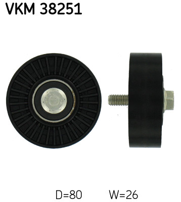 Rola ghidare/conducere, curea transmisie VKM 38251 SKF - Transmisie - kit accesorii Rola ghidare/conducere, curea transmisie VKM 38251 SKF - Transmisie - kit accesorii