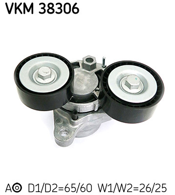 rola intinzator,curea transmisie VKM 38306 SKF - Transmisie - kit accesorii rola intinzator,curea transmisie VKM 38306 SKF - Transmisie - kit accesorii
