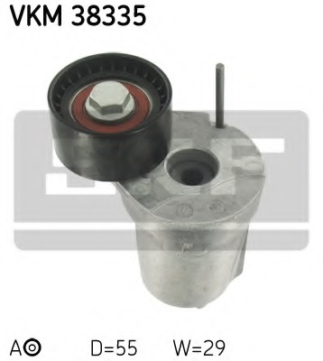 rola intinzator,curea transmisie VKM 38335 SKF - Rola intinzatoare rola intinzator,curea transmisie VKM 38335 SKF - Rola intinzatoare