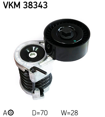 rola intinzator,curea transmisie VKM 38343 SKF - Rola intinzatoare rola intinzator,curea transmisie VKM 38343 SKF - Rola intinzatoare