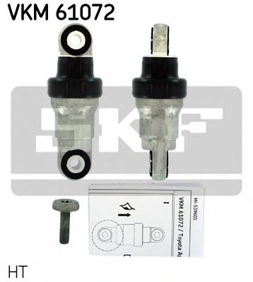 rola intinzator,curea transmisie VKM 61072 SKF - Transmisie - kit accesorii