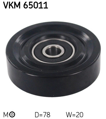 rola intinzator,curea transmisie VKM 65011 SKF - Transmisie - kit accesorii rola intinzator,curea transmisie VKM 65011 SKF - Transmisie - kit accesorii