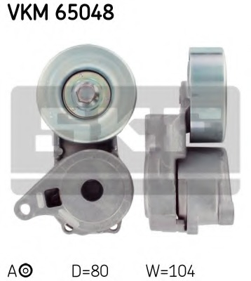 rola intinzator,curea transmisie VKM 65048 SKF - Transmisie - kit accesorii rola intinzator,curea transmisie VKM 65048 SKF - Transmisie - kit accesorii
