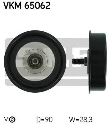 rola intinzator,curea transmisie VKM 65062 SKF - Transmisie - kit accesorii rola intinzator,curea transmisie VKM 65062 SKF - Transmisie - kit accesorii