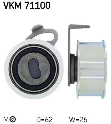 rola intinzator,curea distributie VKM 71100 SKF - Rola intinzatoare rola intinzator,curea distributie VKM 71100 SKF - Rola intinzatoare