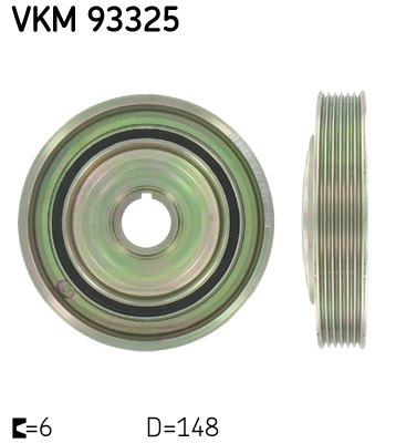Fulie curea, arbore cotit VKM 93325 SKF - Fulie curea Fulie curea, arbore cotit VKM 93325 SKF - Fulie curea