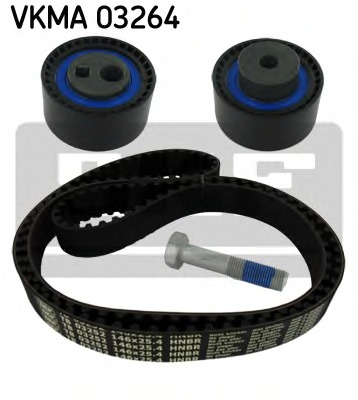 Set curea de distributie VKMA 03264 SKF - Kit distributie / curea distributie