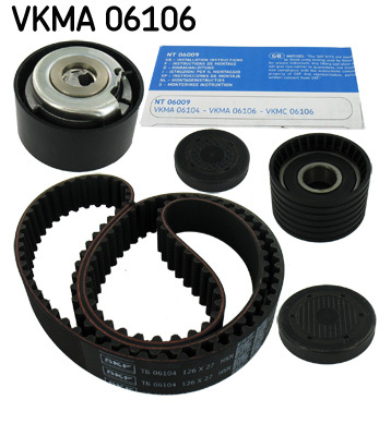 Set curea de distributie VKMA 06106 SKF - Kit distributie / curea distributie